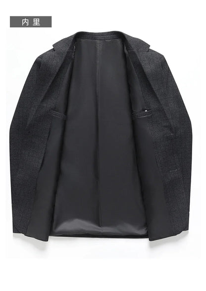 10 Colors Men's Casual Blazer 2026 Spring New Comfortable Single Breasted Suit Jacket for Men