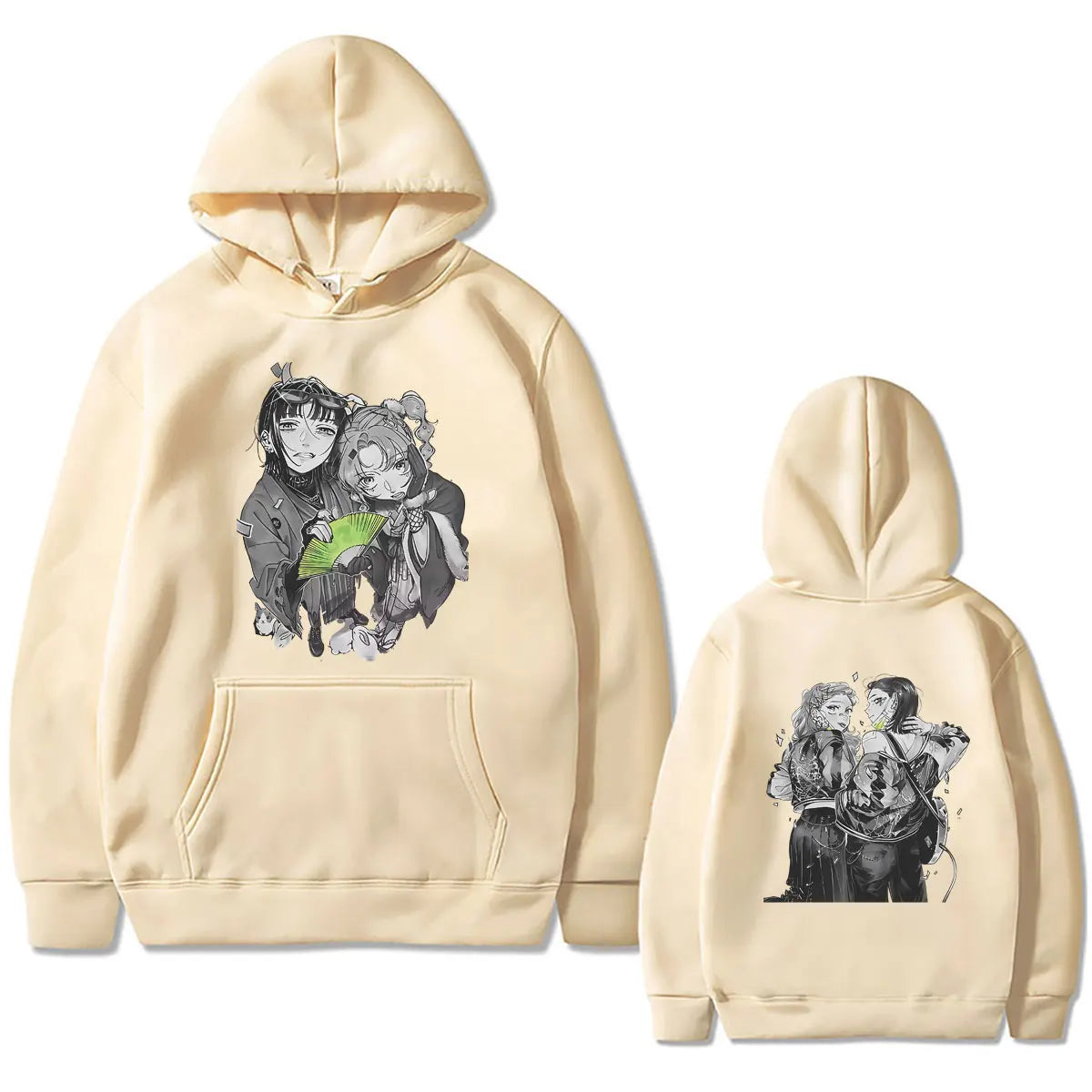 Anime The Guy She Was Interested in Wasn't A Guy At All Mitsuki Koga Hoodie Men Women Manga Casual Pullover Male Fashion Hoodies