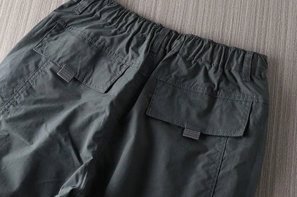 Quick-drying Hiking Pants 2026 Spring Summer Mountain Camp Outdoor Casual Cargo Pants Mens Waterproof Loose Breathable Trousers