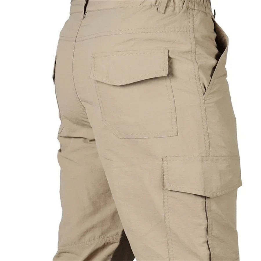 2023 Outdoor Waterproof Tactical Workwear Tactical Belt Mens Breathable Summer Casual Military Trousers Mens Quick Dry Trousers