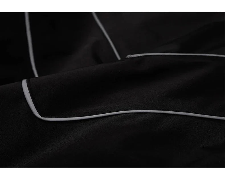 Reflective Striped Men's Jacket 2026 Hip Hop Streetwear Coats Zipper Up Jacket Windbreaker Harajuku Thin Coats Sports Black Blue