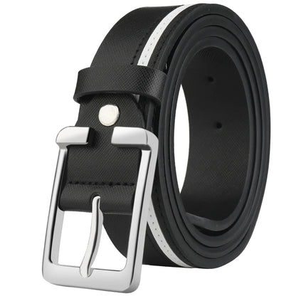 Men’ s Belt Male High Quality Leather Belt Men Male Genuine Leather Strap Luxury Pin Buckle Fancy Vintage Jeans Free Shipping