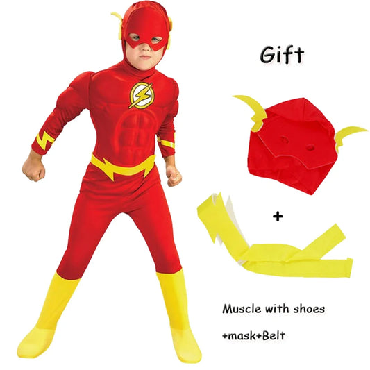 Anime Muscle Cosplay Sets - Full Body Girl Set with Mask and Cloak for Halloween Role Playing