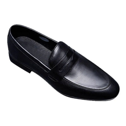 Hot-selling Leather Mens Casual Shoes Leisure Summer Man Loafers Comfy Moccasins Breathable Slip on Flats Business Driving Shoes