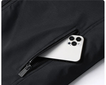 Plus Size 8xl Jacket for Men 2026 Thick Stand Collar Solid Winter Jacket Men Waterproof Warm Business Casual Men Coats