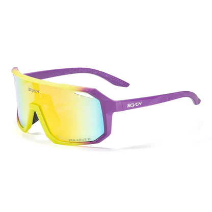 Yellow Polarized Sunglasses for Driving Night Vision Cycling Glasses Fashion MTB Mountain Bike Men Women Casual Glasses