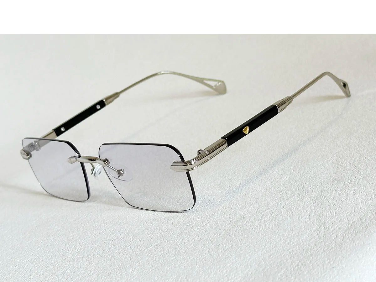 Rimless Sunglasses Women Trendy 2026 Metal Square Sunglass Men Luxury Fashion Glasses Vintage Dropshipping Lunette Soleil Femme