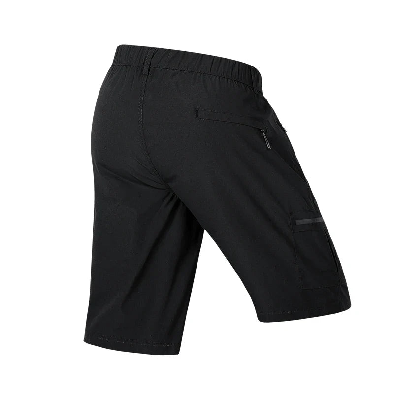 Summer Quick Dry Cargo Shorts Mens Lightweight Work Cargo Shorts Multi Pockets Waterproof Outdoor Hiking Fishing Shorts Male
