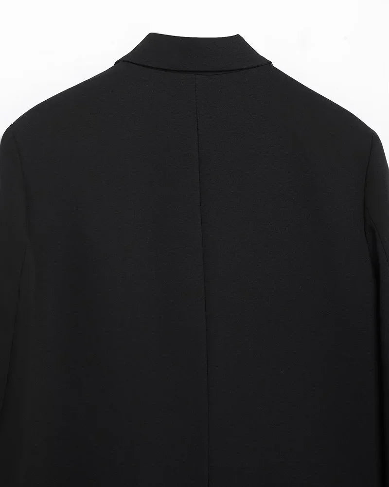 Women's Tailoring Blazers Straight Office Blazer for Women New in Outerwears Casual Blazer Woman Long Sleeve Lady Jackets