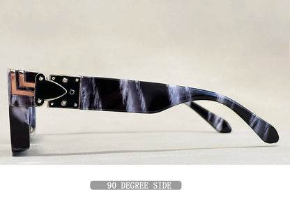 Senior Square Sunglass Men Vintage Millionaire Sunglasses Women Silver Retro Fashion Glasses Dropshipping Gafas De Sol Hombre
