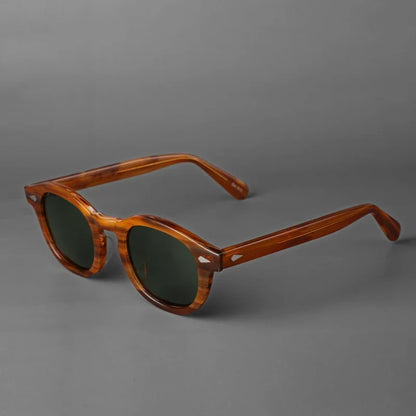 Johnny Depp Polarized Sunglasses Men Women UV400 Lemtosh Sun Glasses Brand Retro Acetate Frame For Male Eyeglasses Eyewear