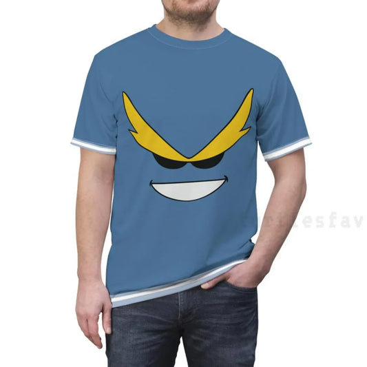 My Hero Academia Nonno 5th Edition T-Shirt Anime Graphic Tee Casual Unisex Fan Shirt