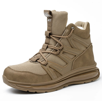 37-50 Fashion 2024 New Safety Shoes Men Anti-smash Work Shoes Anti Slip Indestructible Shoes Protective Sneakers Men Boots