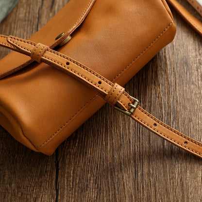 High Quality Genuine Leather Women Crossbody Bag New Style Multi-Layered Messenger Bags Small Female Mobile Phone Purse Bag