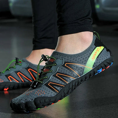 Unisex Barefoot Shoes Outdoor Men Training Running Shoes Quick-drying Swimming Aqua Shoes Lightweight Women Casual Fitness Shoes