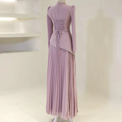 Customized Elegant A-Line Long Dirlls Wedding Prom Dresses Exquisite High Quality Special Fashion Formal Party Gown for Women