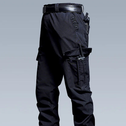 Wear-Resistant Cargo Pants Men Casual Work Stretch Trousers Breathable Multi-Pocket Outdoor Waterproof Training Hiking Pant Male