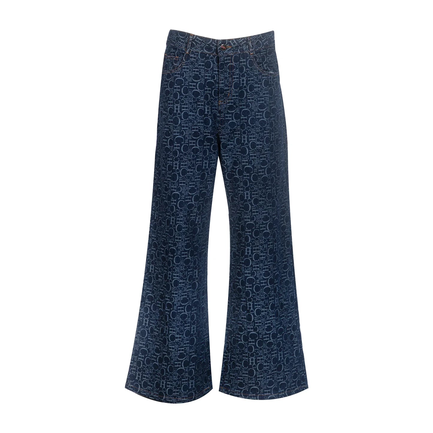 Brand New Loose Jeans Women's Retro Fashion High Waisted Pants Loose Wide Leg Denim Pants Women Straight Jean
