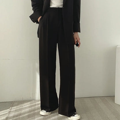 Ladies' Lazy Style Hot Sale Of The Season Early Autumn Korean Version Design Large Slit Small Size Suit Jacket Casual Elegant...