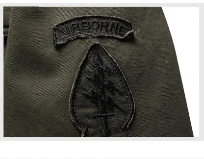 Men's Jacket Coat Casual Cotton Outdoor Quality Cotton Outwear Design Male Autumn Jacket