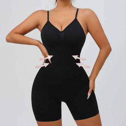 Seamless Low Back Bodysuit Shapewear Women Butt Lifter Smooth Body Shaper Backless Slimming Sheath Flat Belly Corset Underwear