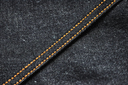 Mens Jeans Boxing Selvedge Denim Jeans Color Cotton Jeans for Men Silver Buttons Taper Fit  12.5 Oz