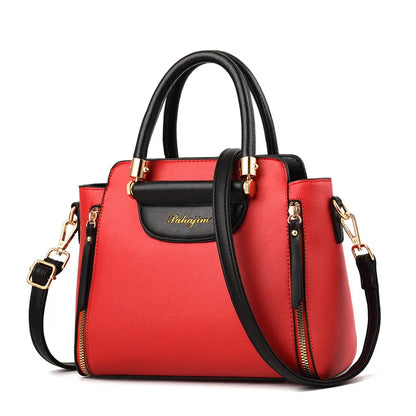 Women's Bags 2025 New Fashion Color Hit Handbag European and American Shoulder Crossbody Simple Elegant Office Wallet