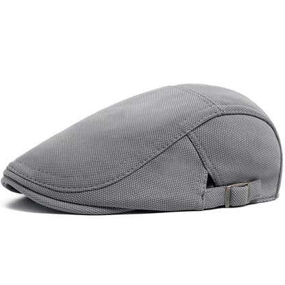 New Spring Autumn Beret Men Pineapple Pattern Fabric Casual Vintage Newsboy Hat Women Visor Fashion Retro Flat Cap Adjustable