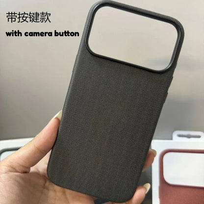 New TechWoven Magnetic Phone Case for IPhone 17 Pro Max Air Phone for Magsafe Phone Cover Case Camera Control with Box