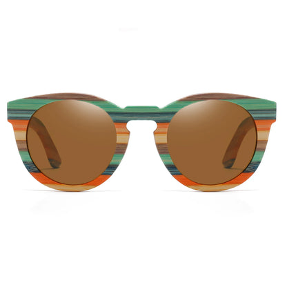 Natural Bamboo And Wooden Sunglasses VIP Manual Polarized Glasses Luxury Brand Environmental Degradable Glasses Gift Box