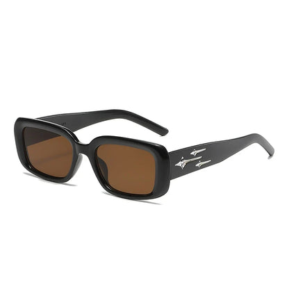 Cycling Retro Y2K Style Small Square Sunglasses Women kitten Eye Sunglasses Fashion Colorful Mirror Goggles Punk Suns Glasses