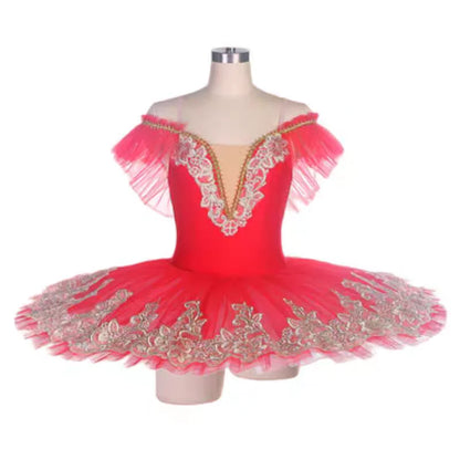 Classic Professional Ballet Tutu Adult Kids White Swan Lake Ballet Costume Pancake Tutu Ballerina Party Dance Dress Girls Women