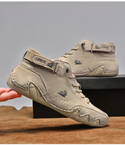 Men's Summer Sneakers Fashion Ankle Boots 2023 New Comfortable Vulcanized Men's Shoes Oversized Couple Work Shoes Zapatos Hombre