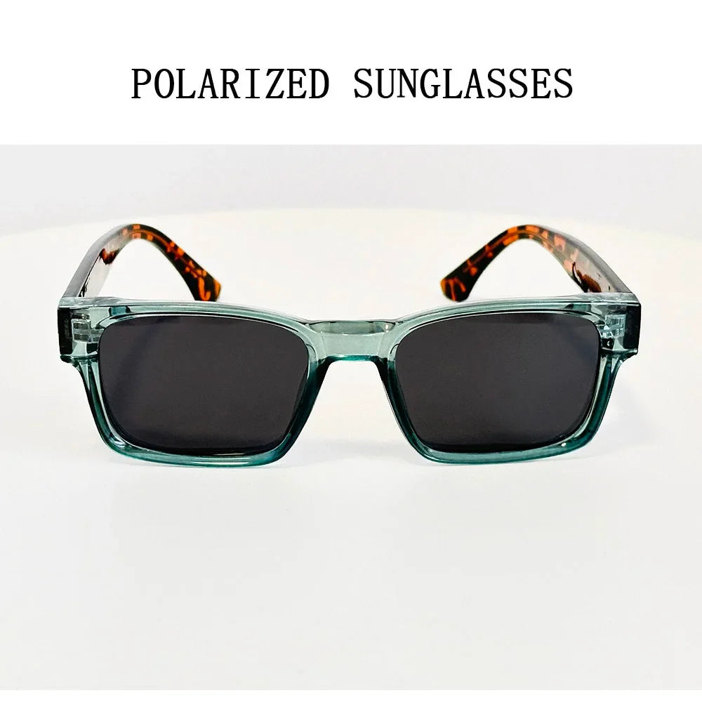 Fashion Polarized Sunglass Men Vintage Square Sunglasses Women 2025 Sun Glasses Gafas De Sol Polarizadas Lunette De Soleil Homme