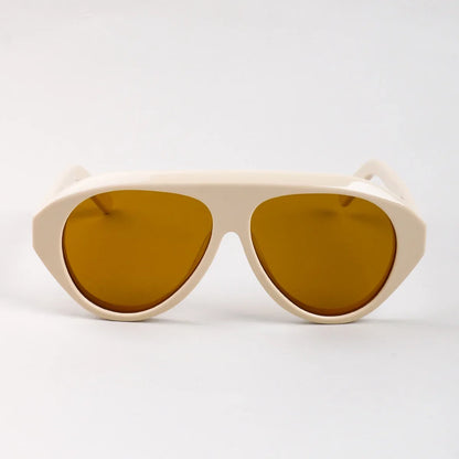 Fashion Large Frame Niche Lady Sunglasses UV400 Outdoor Polarized Driving Men Sun Glasses Support Color Changing Myopia Lens