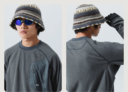 Mountain-Ready Crewneck: Engineered with Ribbed Neck, Reflective Logo, & Secure Chest Pocket for Outdoor Style Unisex