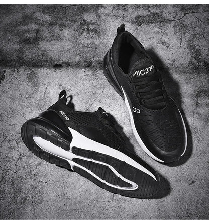 Men's Sneakers Outdoor Jogging Sport Shoes Autumn Season Women Casual Sneakers Shoes Platform Mesh Breathable Casual Shoes 36-47