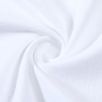 Men's Casual Cotton Linen Pants Drawstring Waist Side Button Decor Straight Leg Lightweight Breathable Summer Beach Trousers
