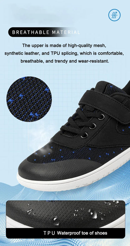New Boys Girls Sneakers Kids Wide Barefoot Shoes  Naturally Splay Shoes Toddler Little Big Kid