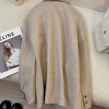 Women's Small Blazer Jacket 2026 Spring Autumn Fashion be all-match Ladies Suit Coat Design Sense high quality Lady Outerwear