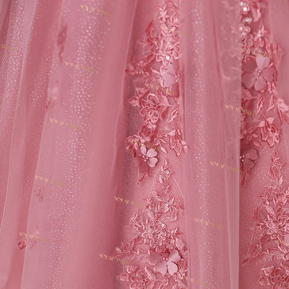 Pink 15 Quinceanera Dresses Ball Gown Sweet Lace Party Dresses 15 Year Old Dress For Quinceanera Customized Princess Gown 2025