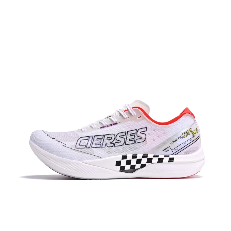 Men Carbon Plate Marathon Running Shoes Racing Shoes Professional Lightweight Technology Ultra-light Rebound Sneakers ﻿