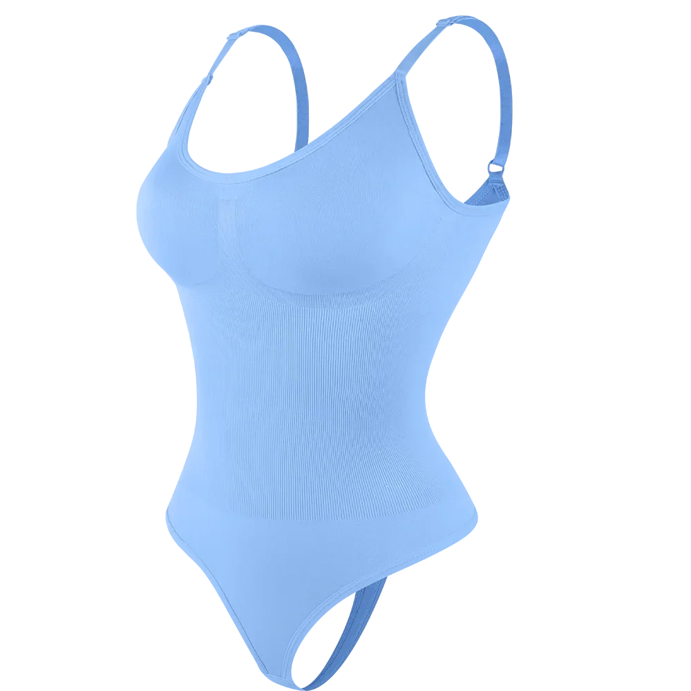 Bodysuit Women Shapewear Tummy Control Butt Lifter Body Shaper Smooth Invisible Under Dress Slimming Underwear Low Neck Jumpsuit