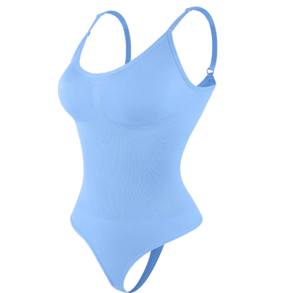 Bodysuit Women Shapewear Tummy Control Butt Lifter Body Shaper Smooth Invisible Under Dress Slimming Underwear Low Neck Jumpsuit