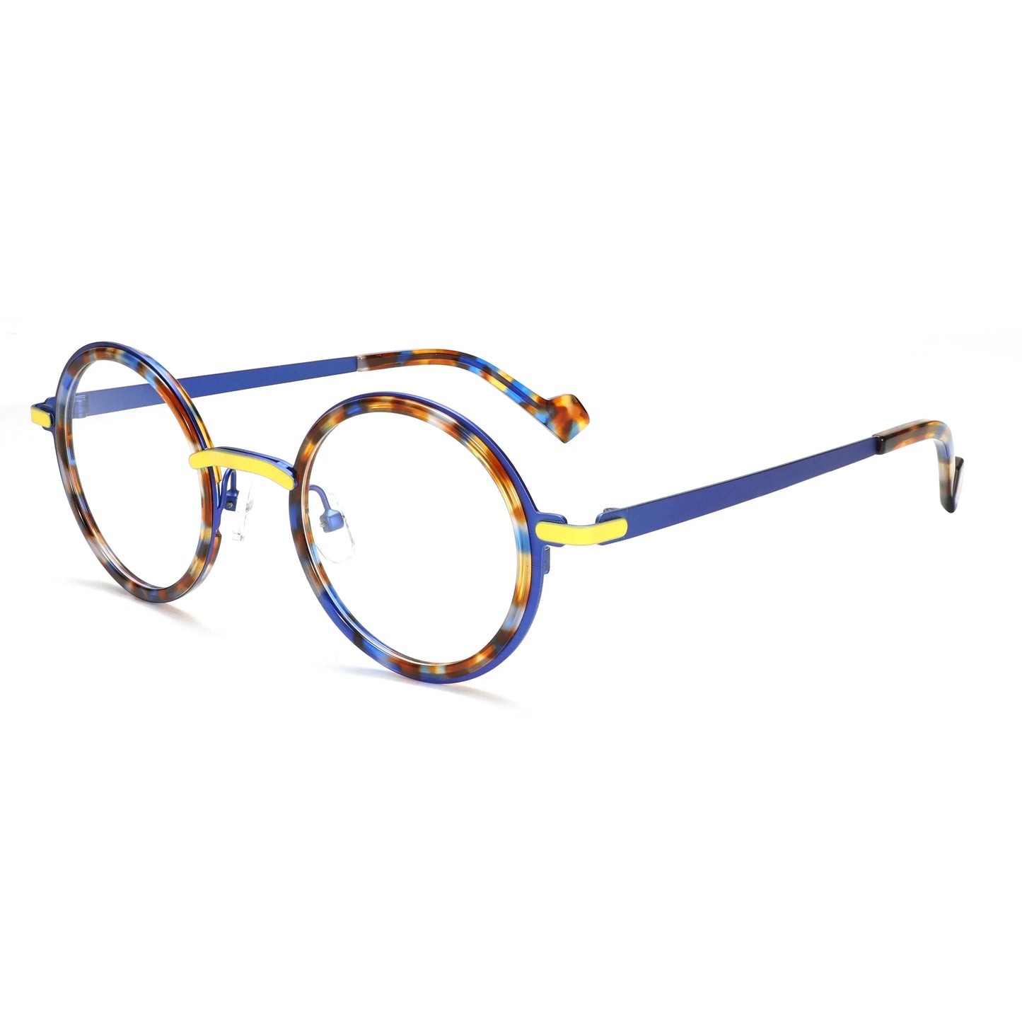 Retro Sunglasses Asymmetric Color Square Frame UV400 Protection for Women Men Polarized Lens Outdoor Daily Wear Lightweigh