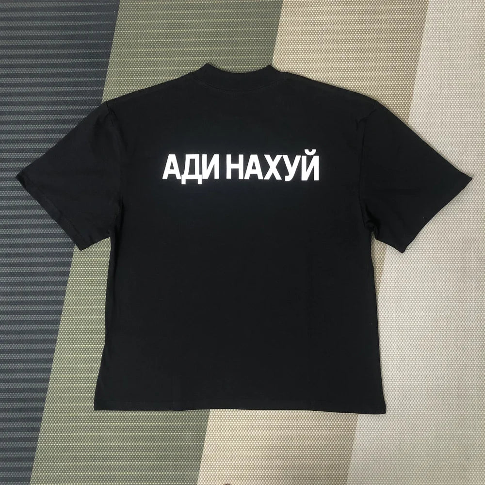 T Shirt For Men Kanye West DONDA Streetwear Quality Clothing Loose Oversized Cotton Tops Tee For Men Unisex