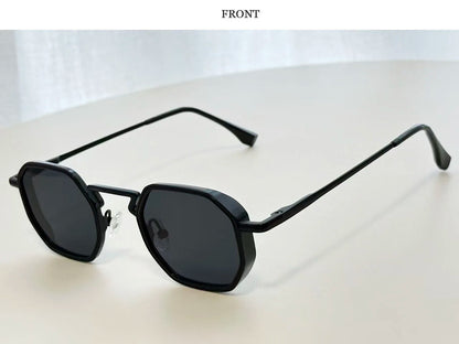Steampunk Sunglass Men 2025 Square Sunglasses Women Trendy And Fashionable Vintage Fashion Glasses Gafas De Sol Hombre Zonnebril