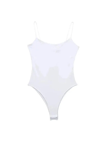 Skinny Bodysuits for Women, Backless, Thin Straps, Snap-button, Female Playsuits, Sexy Fashion