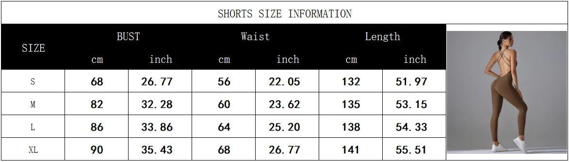 Sexy Backless Bodycon Scrunch Jumpsuit Raises Butt Women Dance Fitness Overalls Push Up Sleeveless Yoga Sport Jump Suit