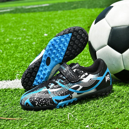 New Men Kids Professional Soccer Shoes Grass Boys Ultralight Football Boots Match Training Shoes Cleats Non-Slip Drop Shipping
